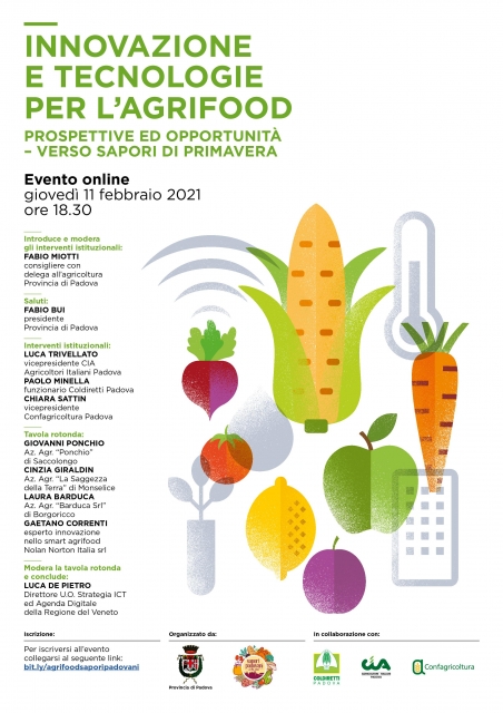 INNOVAZIONE E TECNOLOGIE PER L'AGRIFOOD